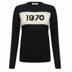 Bella Freud 1970 Black Wool Sweater